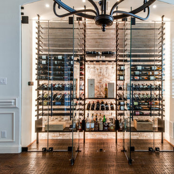 Elegant Wine Wall Niche