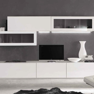 Modern Wall Unit Kubo 58 by Artigian Mobili Italy - $3,199.00