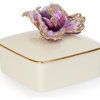 Bailey Tulip Porcelain Box Flora Finish