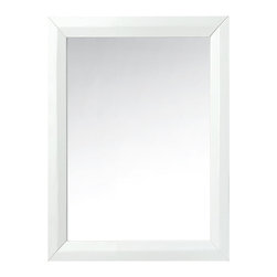 Ancerre Designs - Ancerre Designs 28" Solid Wood Framed Mirror - Bathroom Mirrors