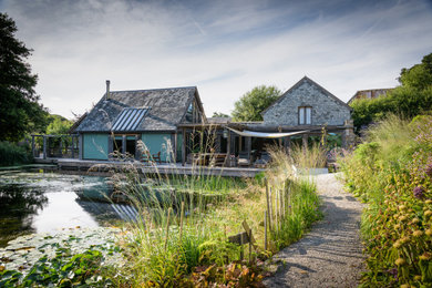 Photo of a farmhouse house exterior in Devon.