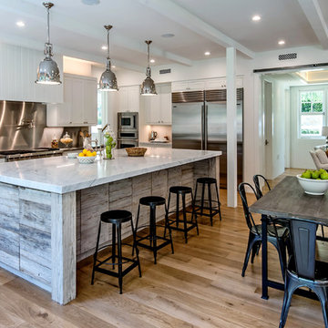 Malibu Farm House - Kitchen and Breakfast Room