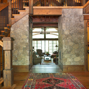 Rustic Timber House