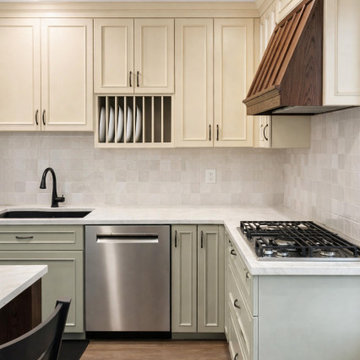 Classic Sage & Cream Kitchen Renovation