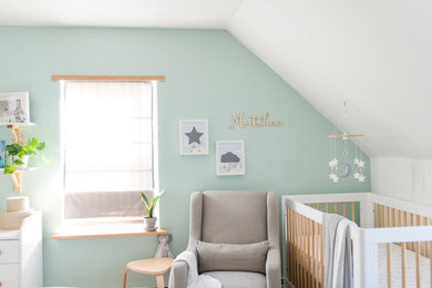 Example of a nursery design in New York