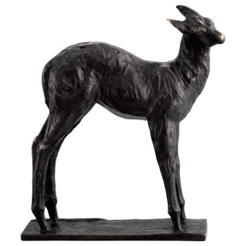 Bronze Patina Sculpture | Eichholtz Deer