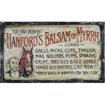Red Horse Hanford Sign