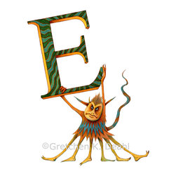 ART: Guardian Monster POSTER: Erytl Skeemadala is his name. - Wall Letters