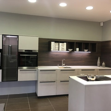 Cuisine moderne au design chic et minimaliste