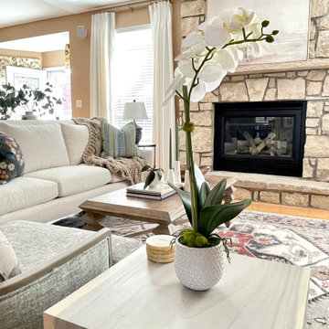 Chesterfield Mo-Traditional Living Room refresh