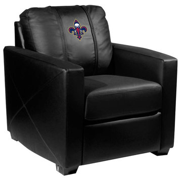 New Orleans Pelicans Secondary Stationary Club Chair Commercial Grade Fabric