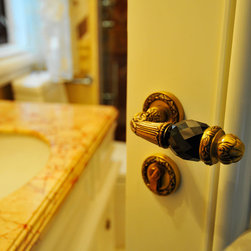House door hardware. Luxury series. - Doorknobs