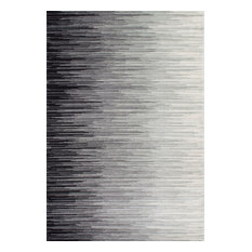 nuLOOM Lexie Ombre Striped Area Rug, Black, 9'10"x14'