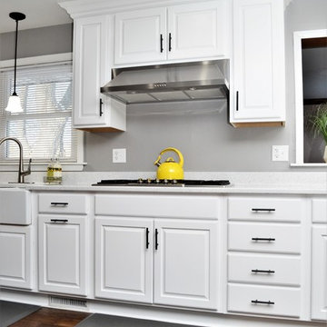 Hebron, IN. Haas Signature Collection, White Maple Kitchen
