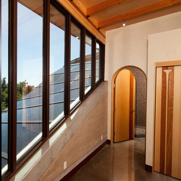 Custom Doors in Unique Executive Home