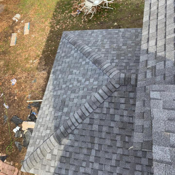 CertainTeed Landmark shingles installed in Pewter