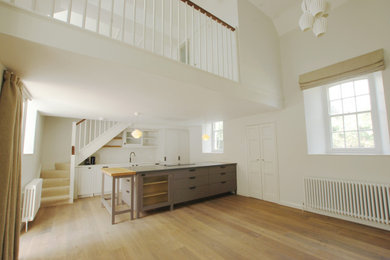 This is an example of a farmhouse kitchen in Sussex.