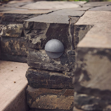 Intregrated landscape lighting