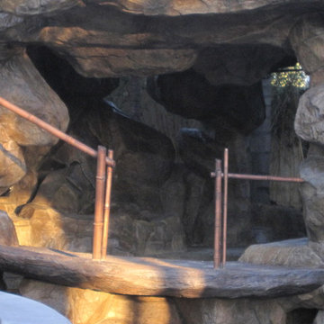 Villa park rock pool