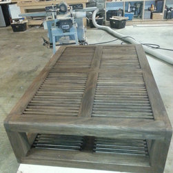Walnut Mega Table - Coffee Tables