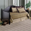 Hillsdale Augusta Wood Daybed in Black Finish-Daybed with Roll-Out Trundle