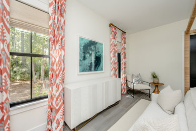 Bedroom - coastal bedroom idea in Charleston