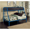 ACM-02053BU, ACME Tritan Twin/Full Bunk Bed, Blue