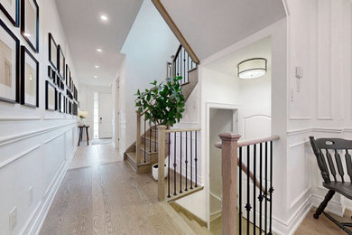 Inspiration for a hallway remodel in Toronto