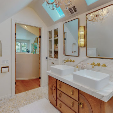 Sloped Ceiling Bathroom Remode