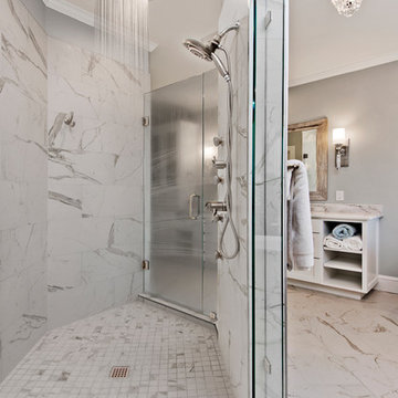Reclaimed Wood Accent Bathroom