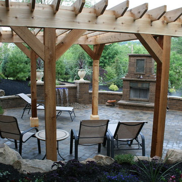 Outdoor Patio Rooms, Roofs and Pavilions