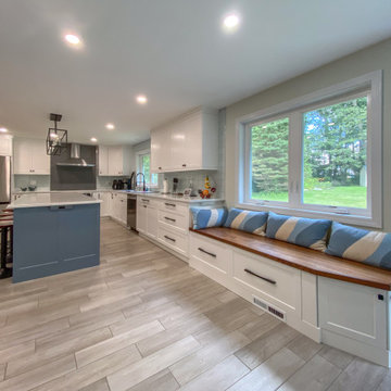 Open Floor Kitchen Remodel, Manchester CT