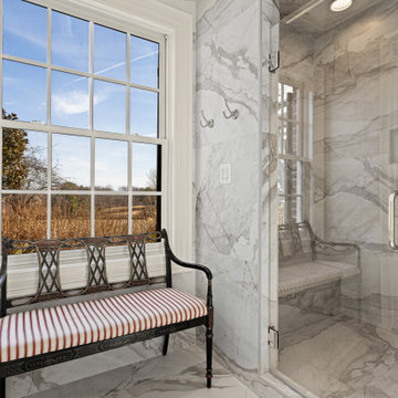 Traditional Style Five Bathroom Remodel Great Falls, VA