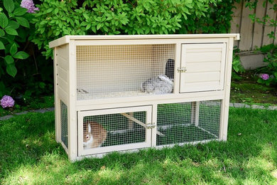 Rabbit Hutch for Indoor/Outdoor Use | New Age Pet, Urban Farming
