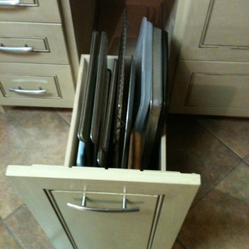 Glazed cabinets, NW Lubbock