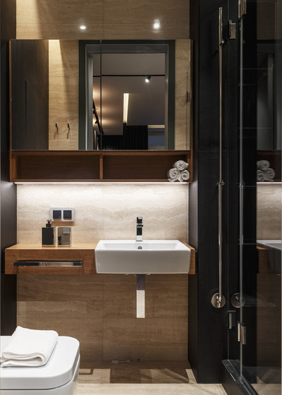 Современный Ванная комната by Artechnology