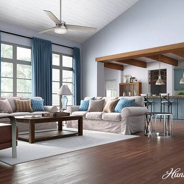 Hunter 52" Sentinel Ceiling Fan with LED Light