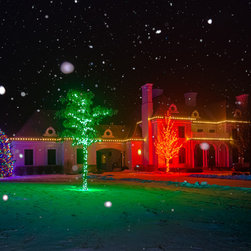 Glowing Color - Outdoor Lighting