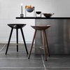 ML42 Counter Stool in Brown Oiled Oak, Brass