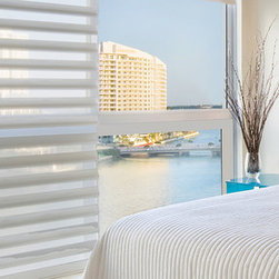 Hunter Douglas Pirouette Shades - Window Blinds