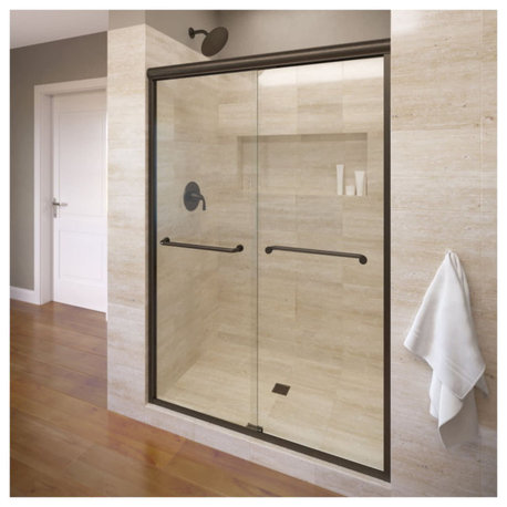 Basco INFH05A5870CL Infinity 70"H x 58-1/2"W Bypass Semi - Oil Rubbed Bronze