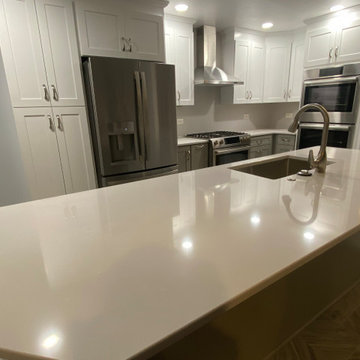 Beautiful Kitchen Transformation With New Two-Tone Cabinets