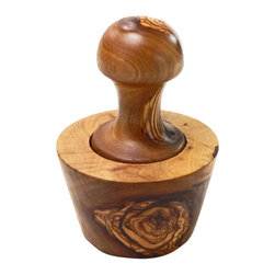 Le Souk Olivique - Olivique Mortar and Pestle, Conical - Mortar And Pestle Sets