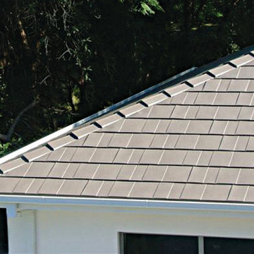 Metal Roofing - Oxford Metal Shingle in Shake Gray