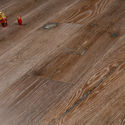 Nouvelle - Rosewood European White Oak Flooring - 無垢フローリング