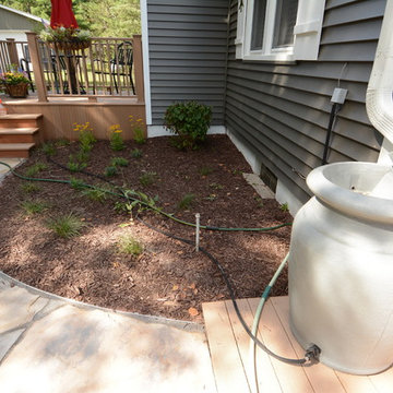 Wisconsin cabin landscape makeover
