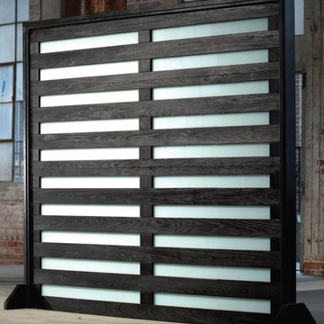 Wood Contemporary Garage Doors