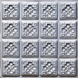 103 Faux Tin Ceiling Tile Glue up 24x24 - Ceiling Tile