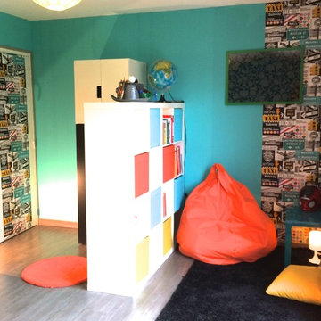 Une chambre super héros pour petit garçon