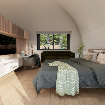 Double Modular Cabin Interior 2
